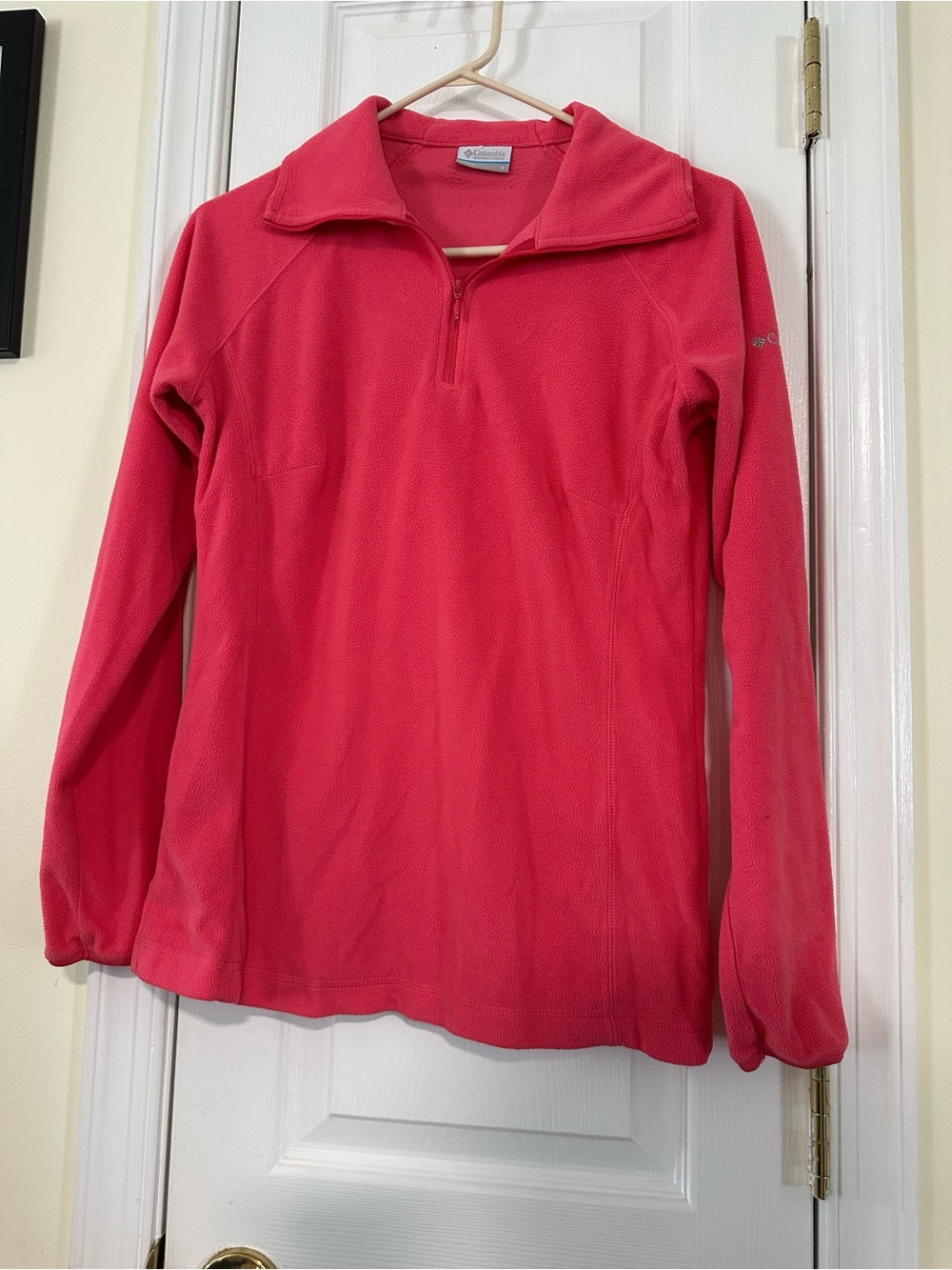 Columbia half zip size Small